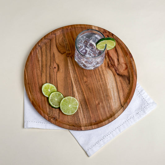 Rustic Round Platter