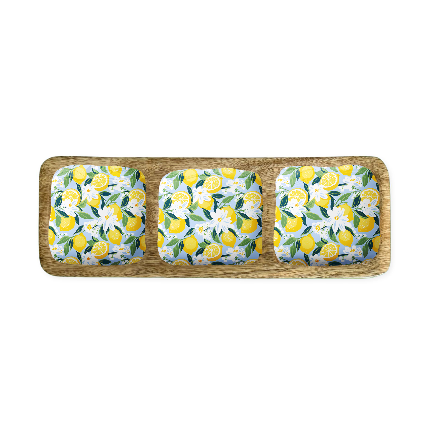 Lemon Compartments Tray
