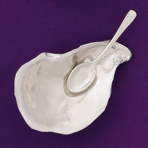 Oyster Shell with Spoon