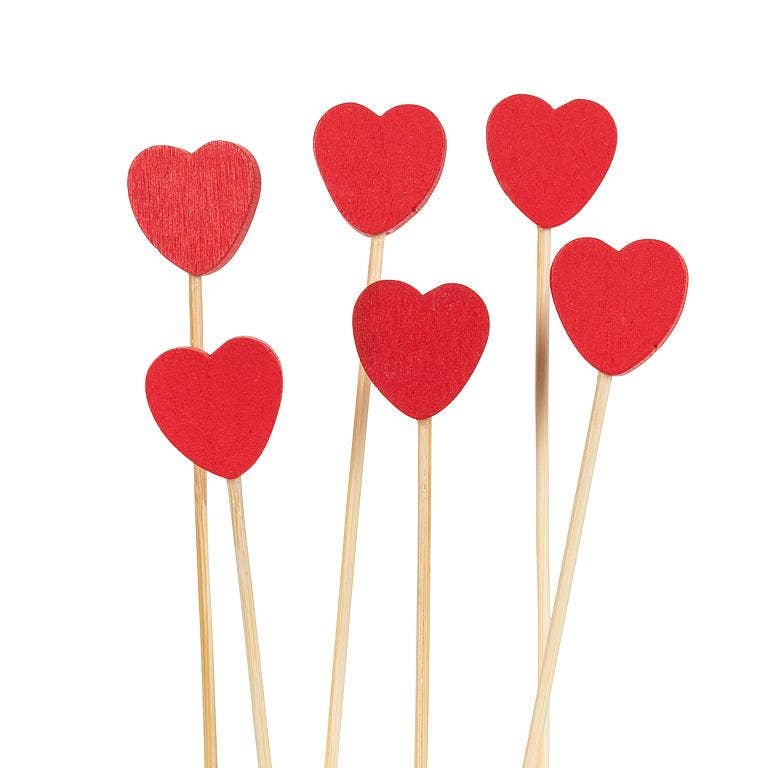 100 Piece Heart Pick-4.5"L