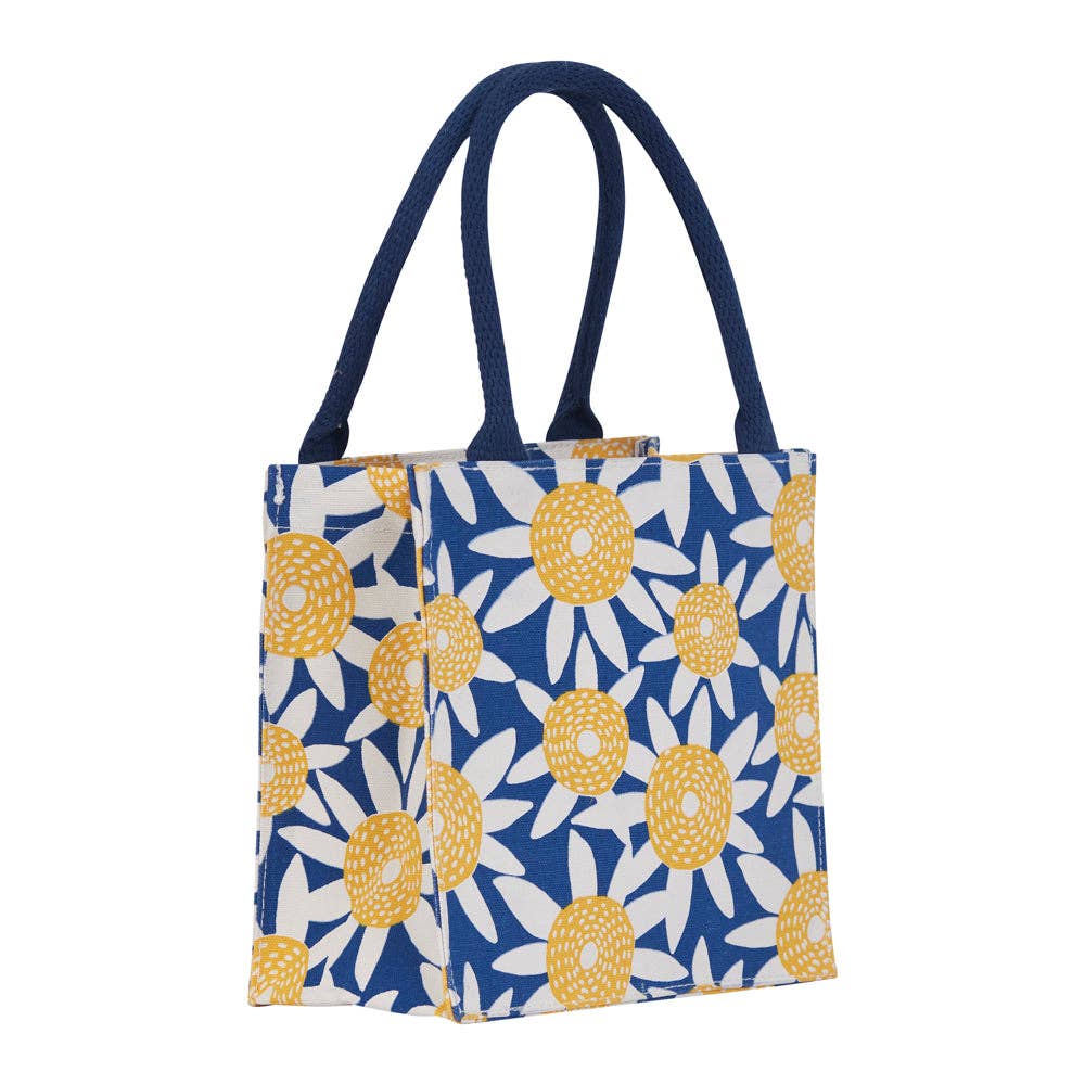Straw Sunflower Yellow Reusable Itsy Bitsy Gift Bag
