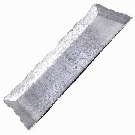Silver Hammered Cutting Tray - Rectangular Shape