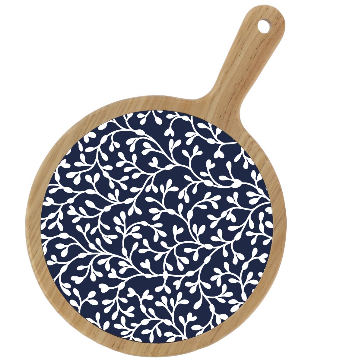 Navy Seaweed Bamboo & Ceramic Cheese Board
