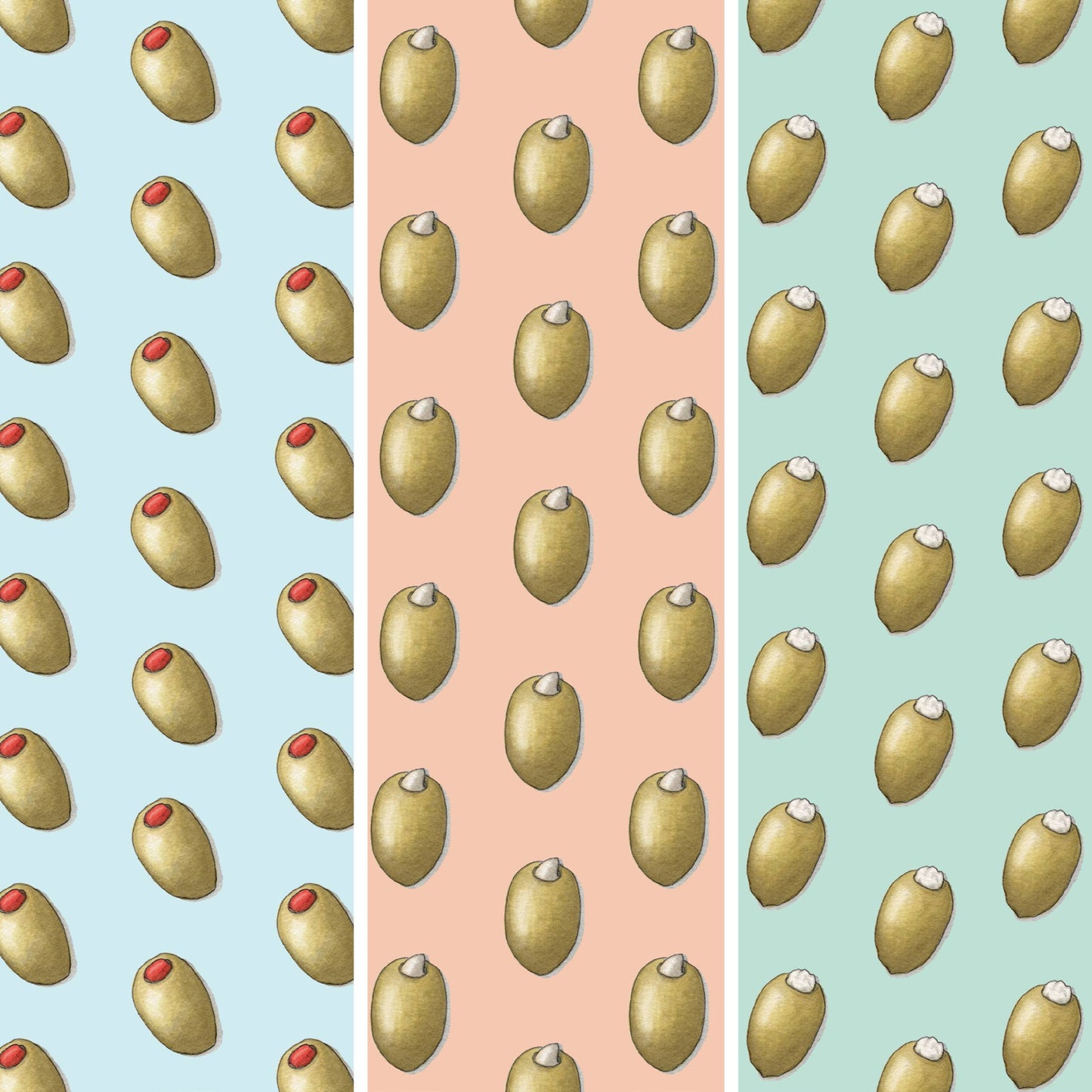 Gift Wrap / Olives
