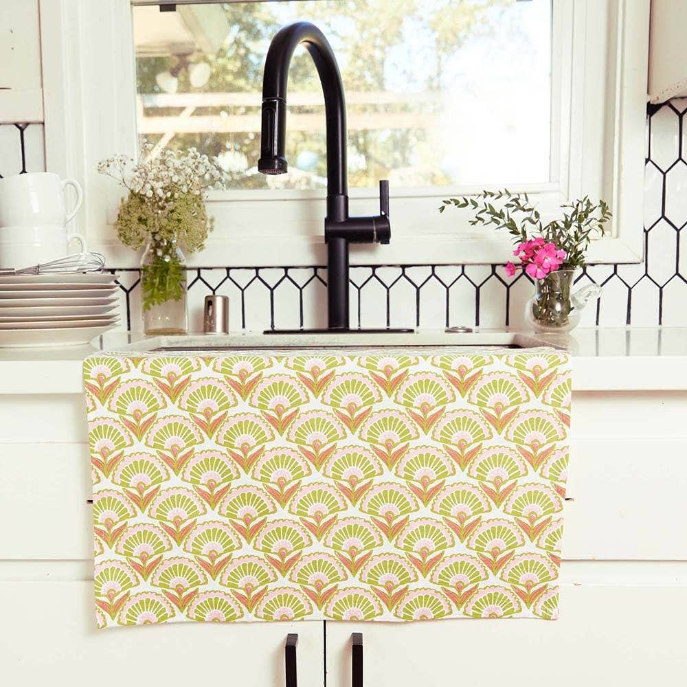 Poppy Papaver Cotton Kitchen Towels