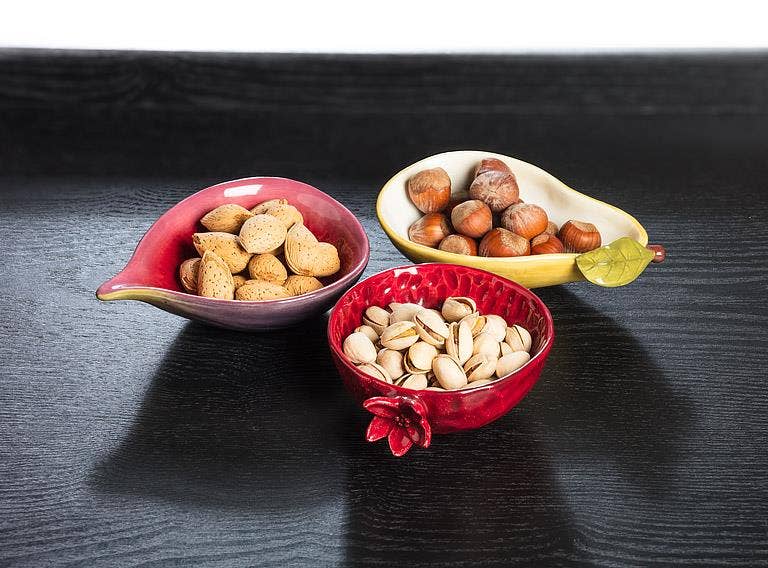 Small Fig Shaped Bowl-5"L