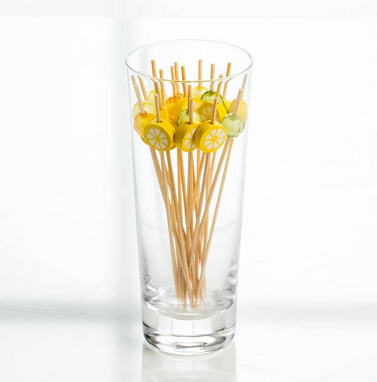 Lemons Cocktail Toothpicks