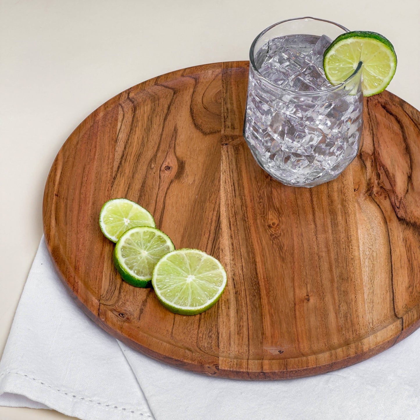 Rustic Round Platter