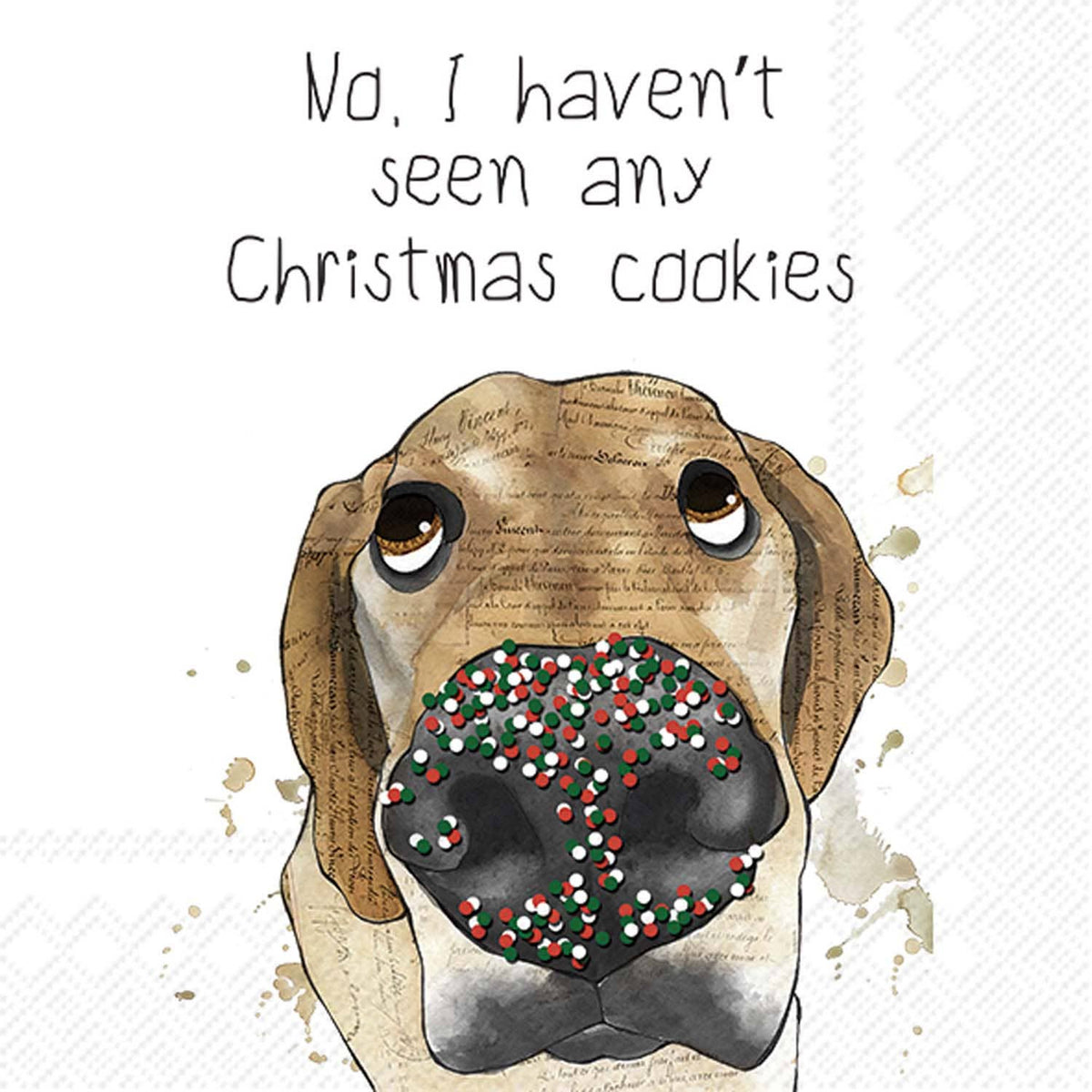 Paper Cocktail Napkins Pack of 20 Havent Seen Any Christmas