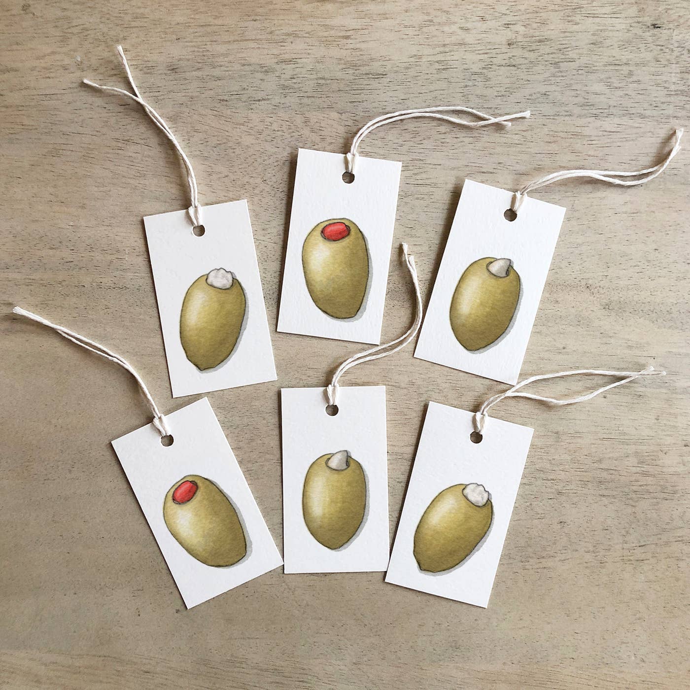 Gift Tags / Olives
