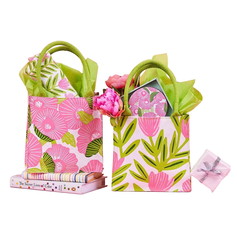 Poppy Papaver Reusable Gift Bag