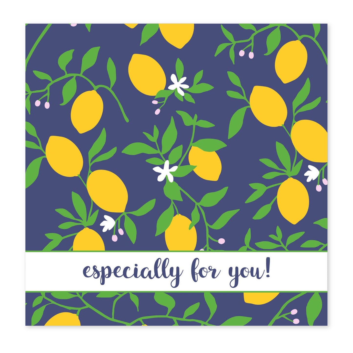 LEMON SQUARE ENCLOSURE CARDS