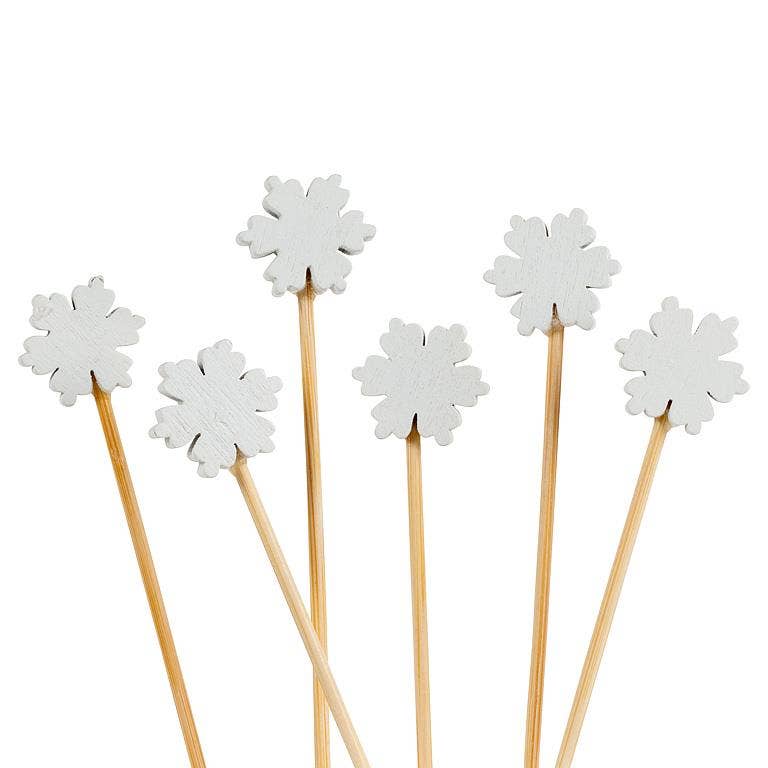 100 Piece Snowflake Pick-4.5"L