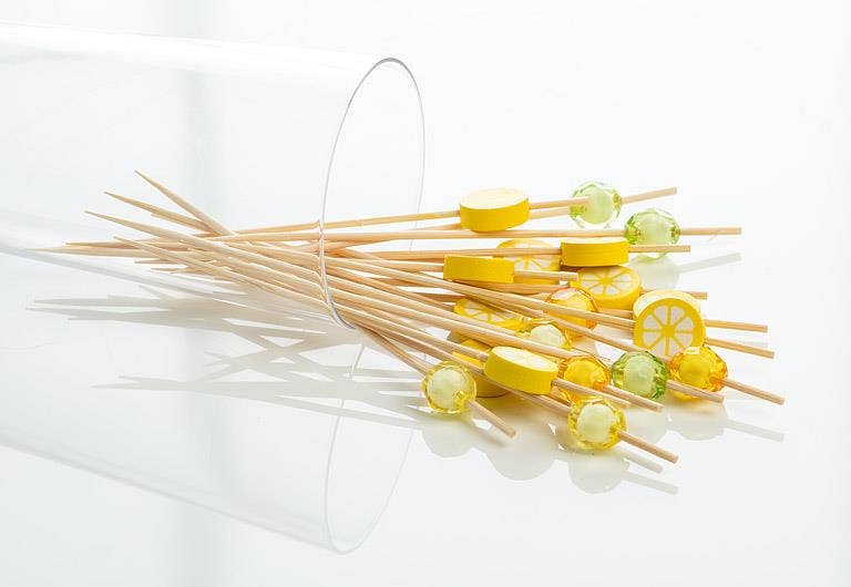 Lemons Cocktail Toothpicks