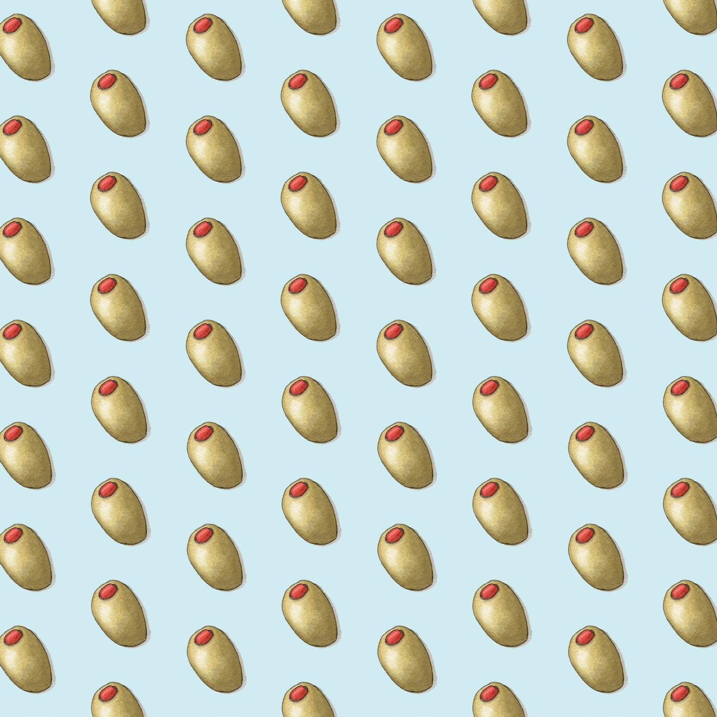 Gift Wrap / Olives