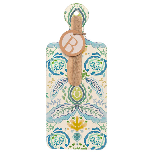 Azure & Ivy Gold Cheese Board Set