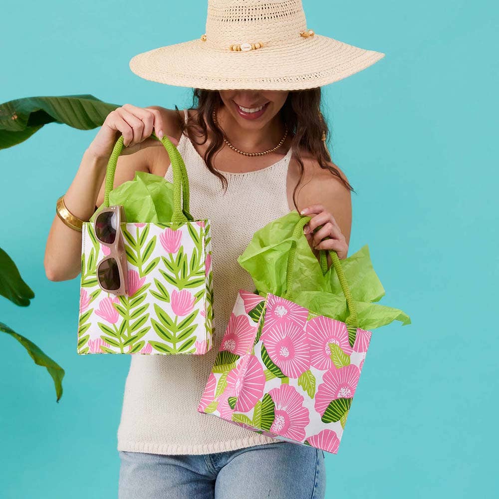 Poppy Papaver Reusable Gift Bag