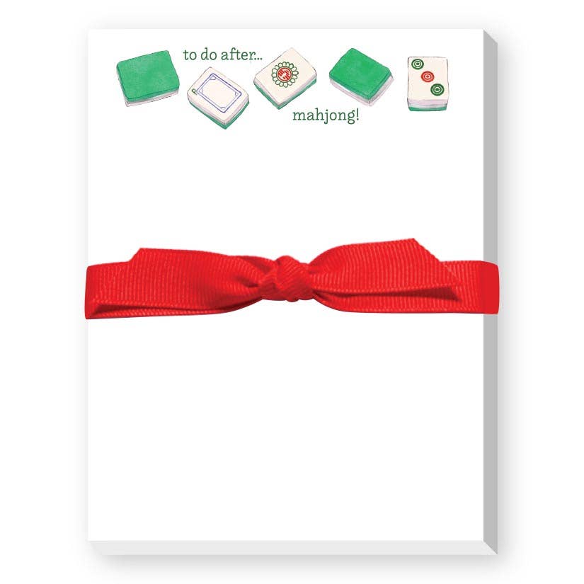 TO DO AFTER MAHJONG MINI NOTEPAD