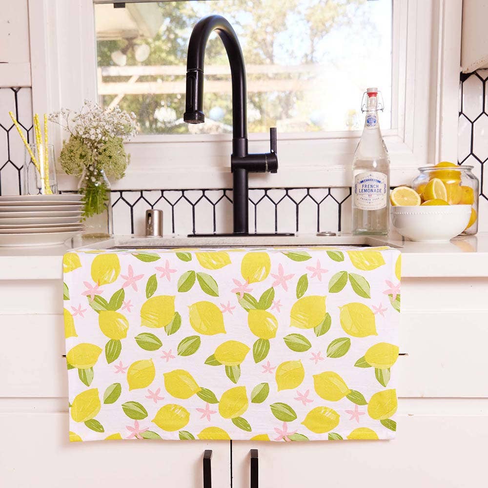 Limone Cotton Kitchen Towels
