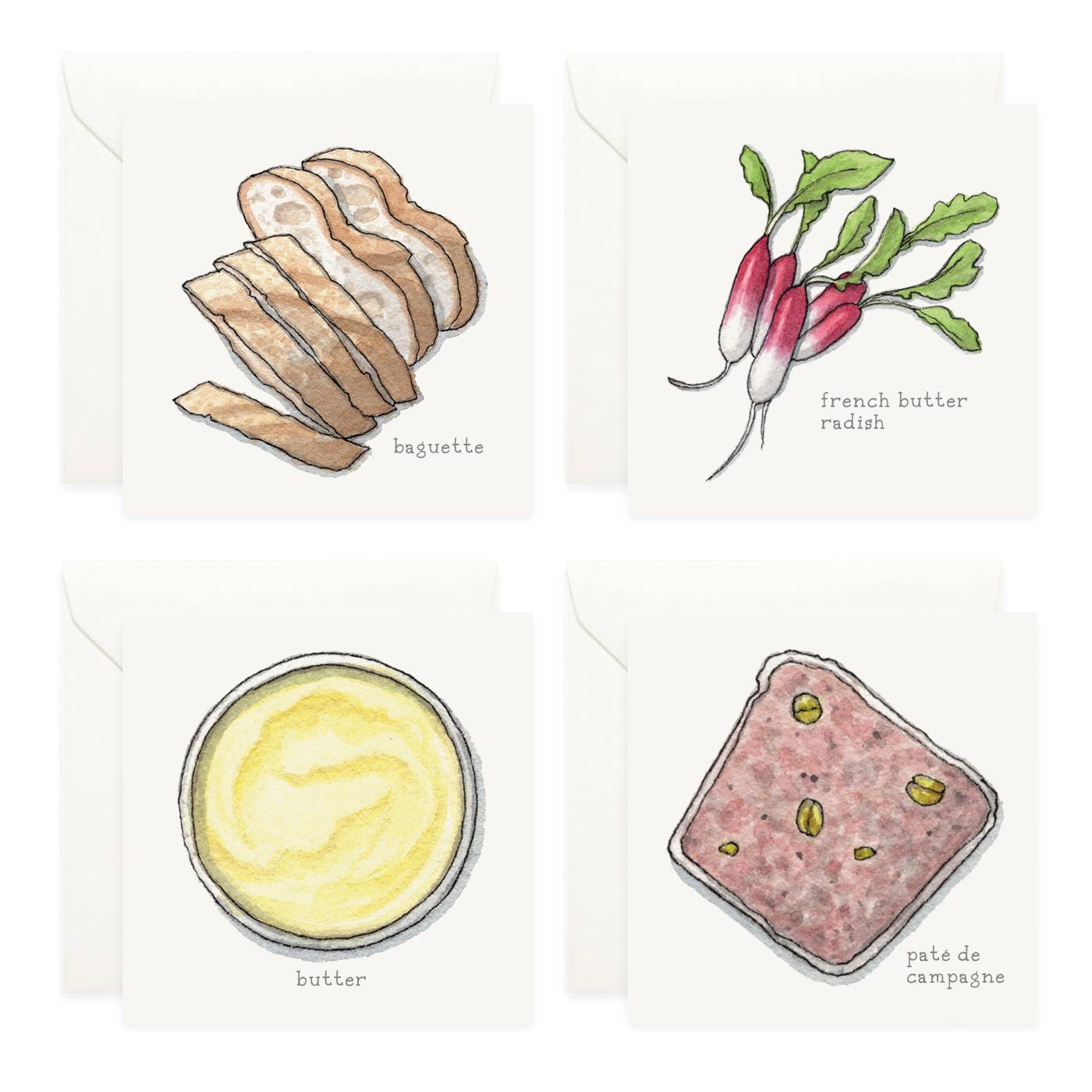 Mini Cards Set / Charcuterie Boards