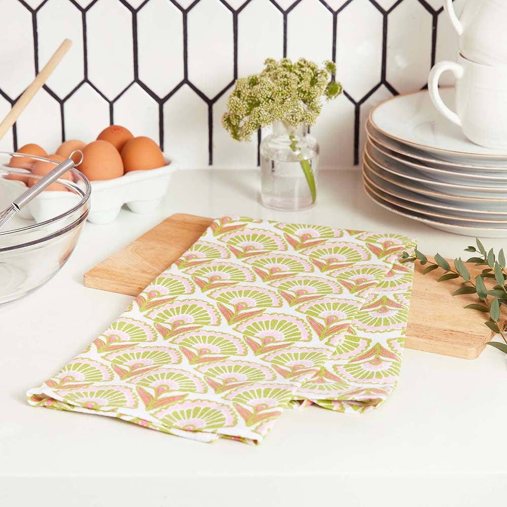 Poppy Papaver Cotton Kitchen Towels