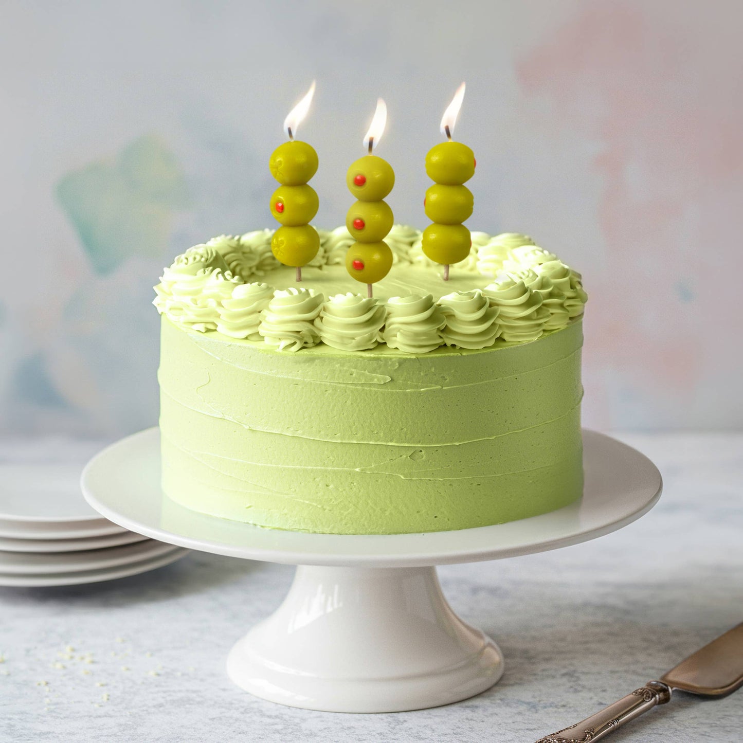 Olive Candles