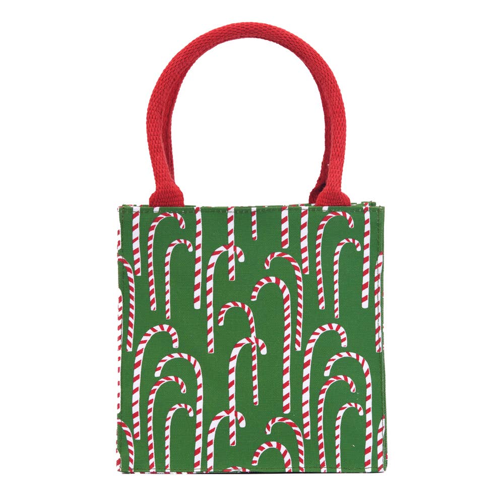 Candy Canes  Reusable Itsy Bitsy Gift Bag
