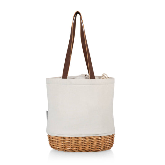 Pico Canvas and Willow Insulated Basket Tote