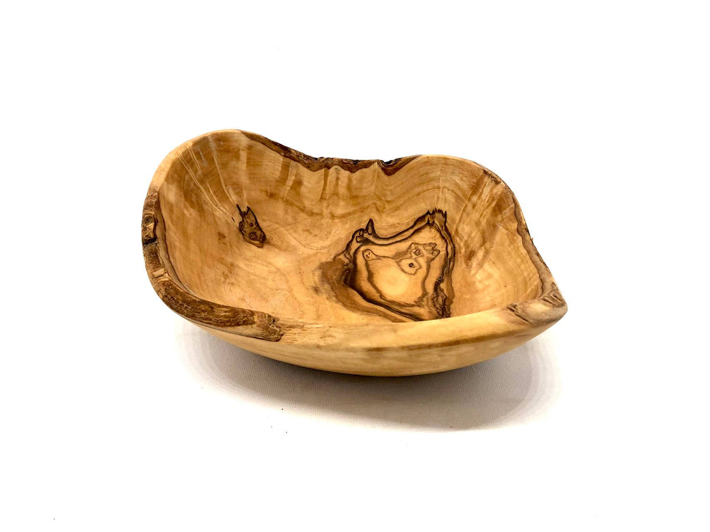 Small Olive Wood Rustic Bowl