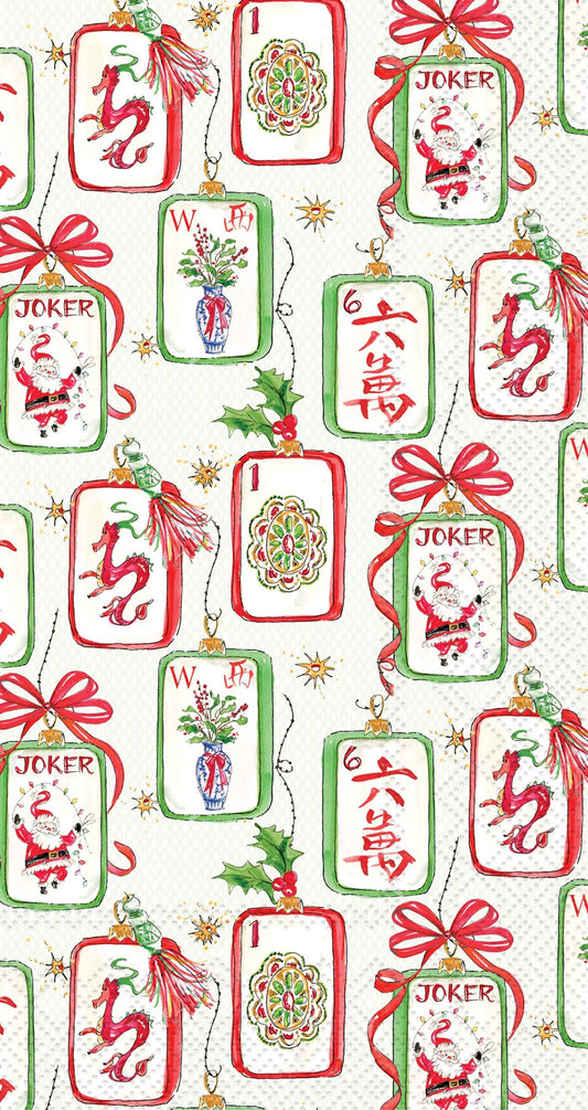 Mahjong  Holiday Guest Paper Towels