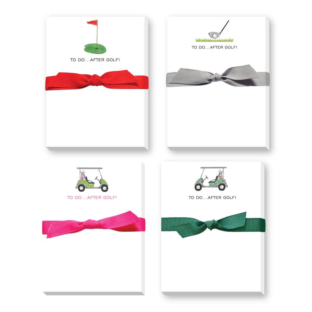 TO DO AFTER GOLF MINI NOTEPAD