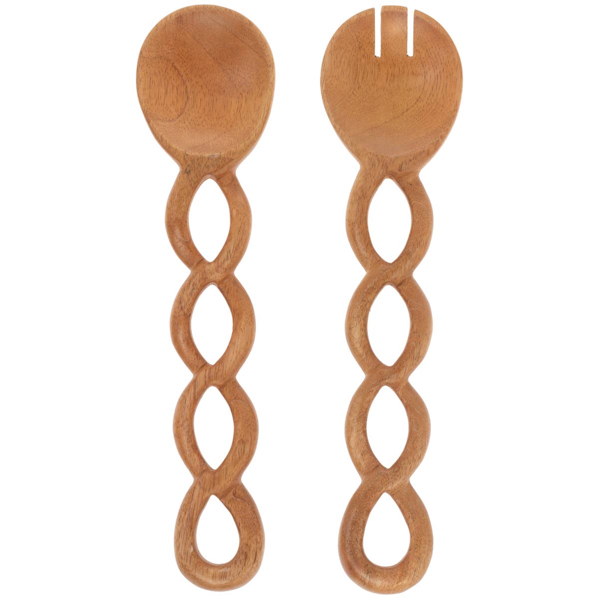 12" Braided Mango Serving Set of 2