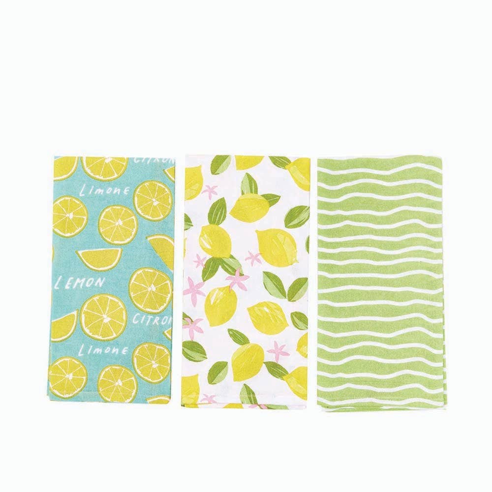 Lemon Tote Gift Set