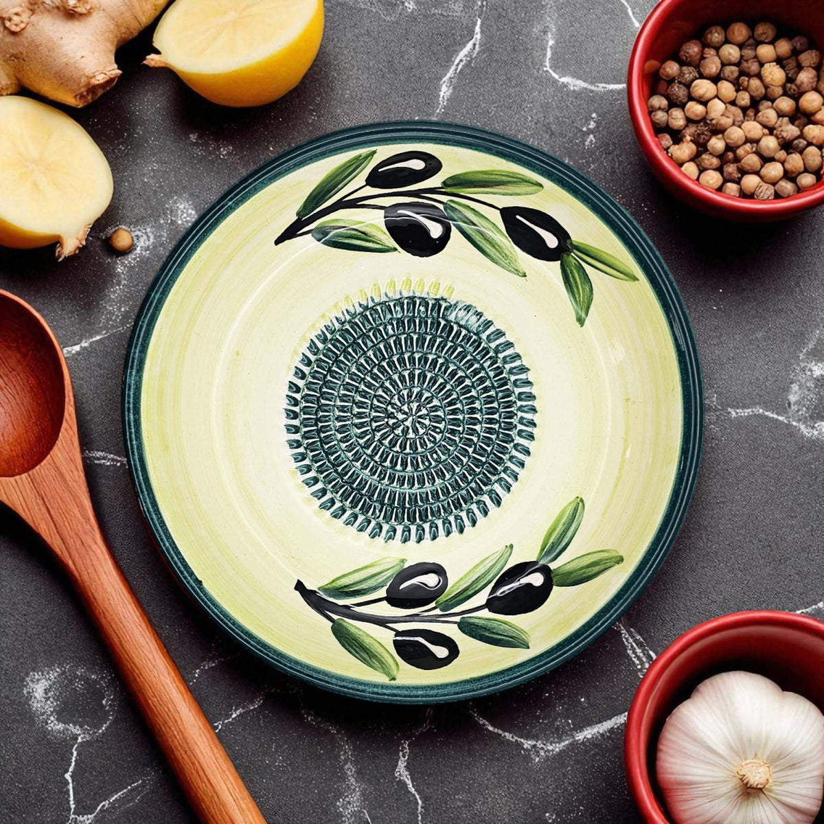 Ceramic Grater Bowl