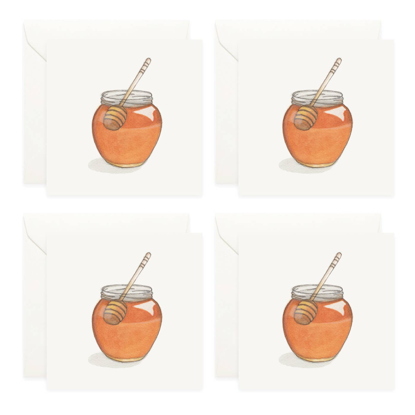 Mini Gift Card Set / Bees & Honey
