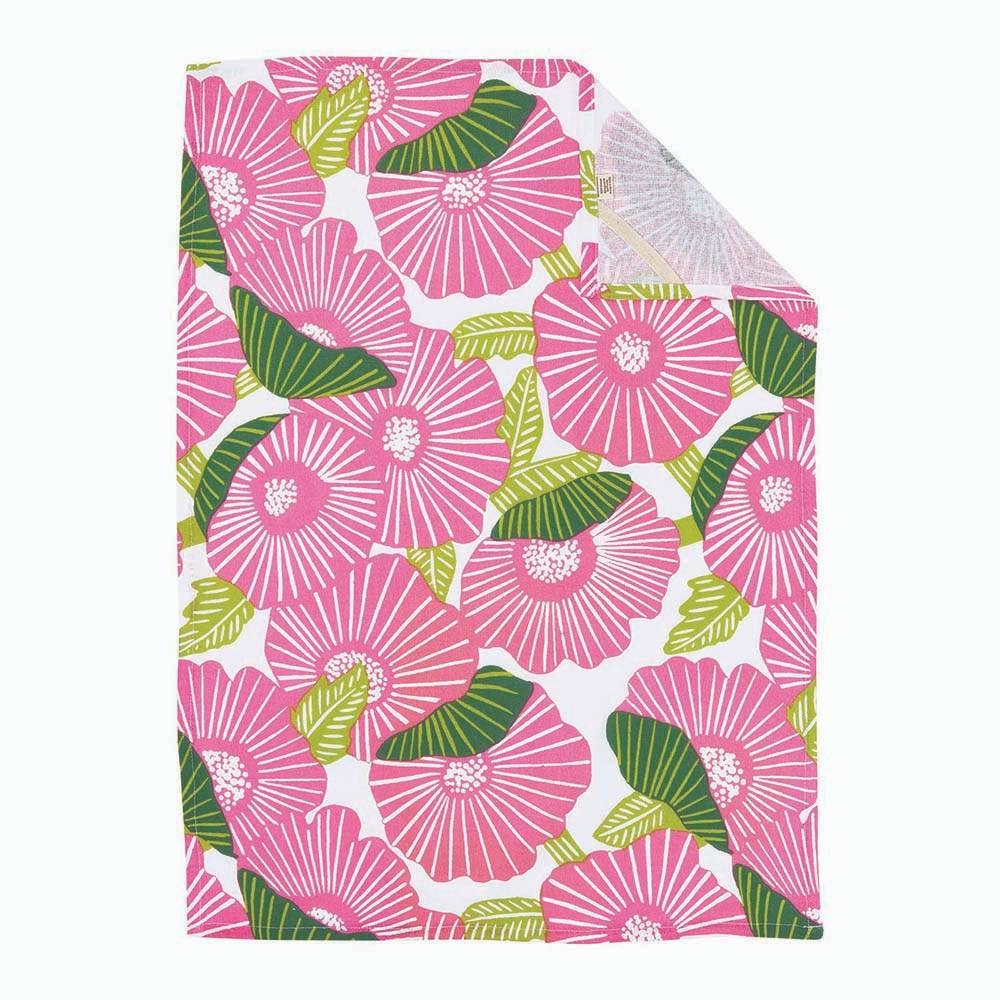 Poppy Papaver Cotton Kitchen Towels