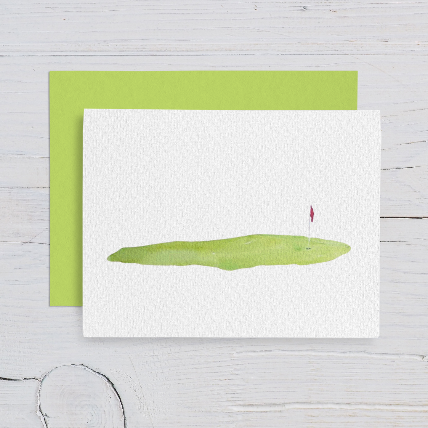 Watercolor Golf Note Card Set (6 assorted designs)