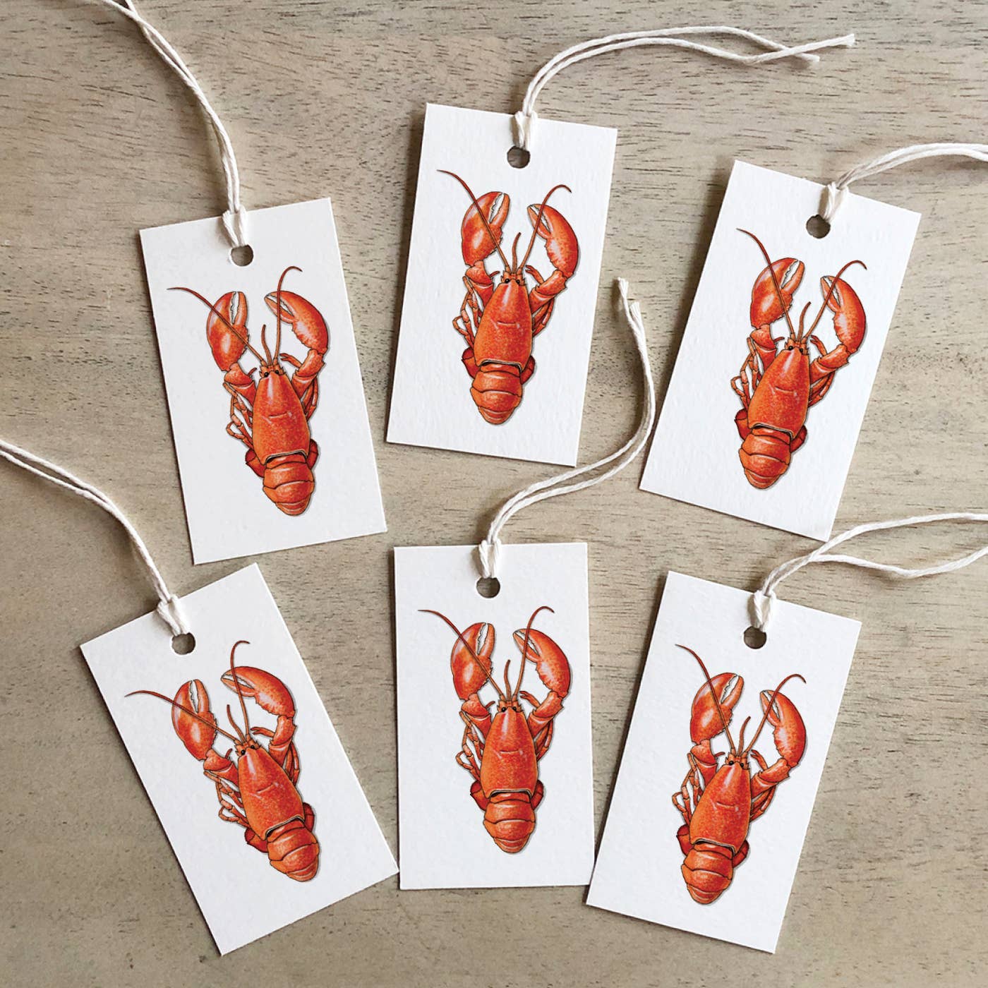 Gift Tags / Lobster