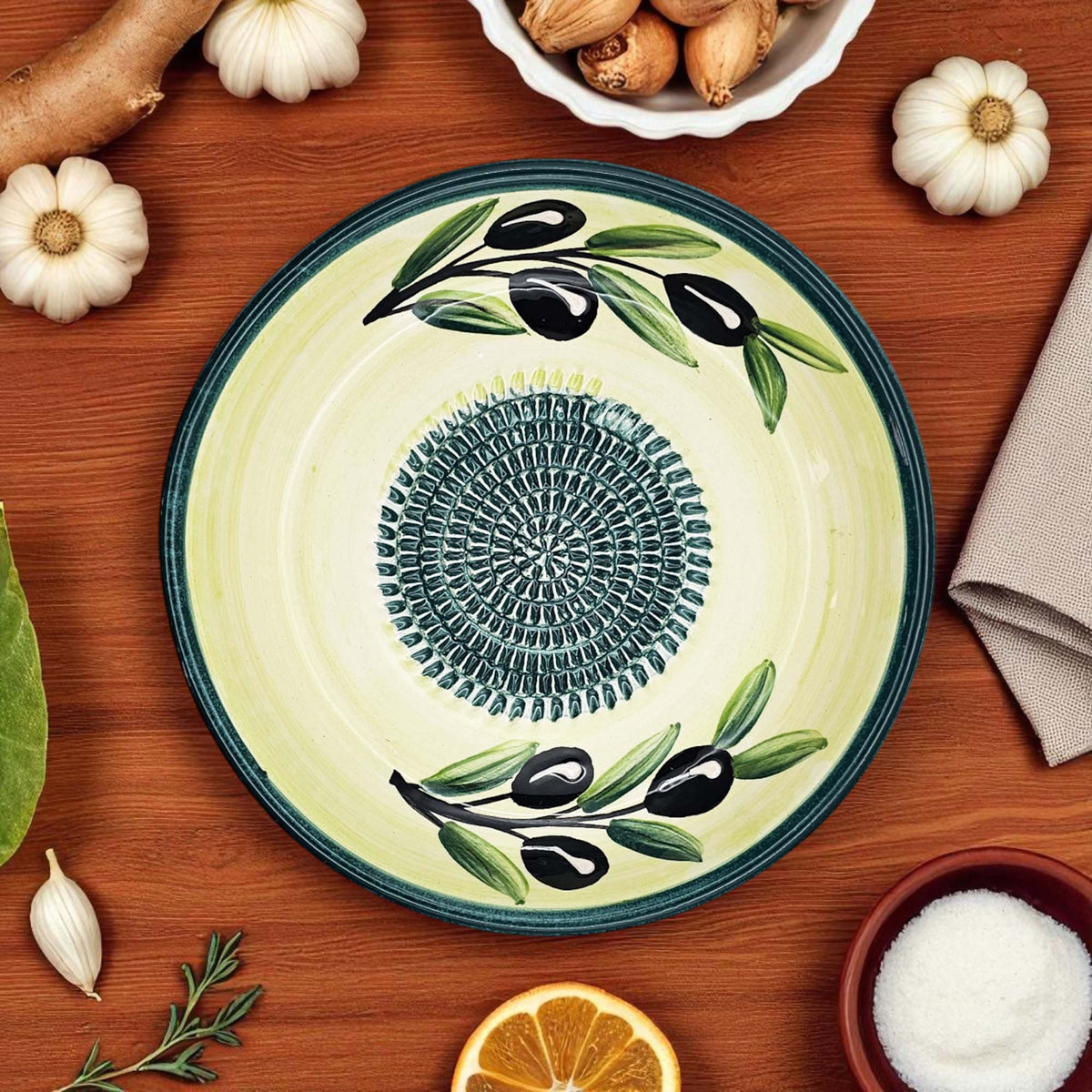 Ceramic Grater Bowl