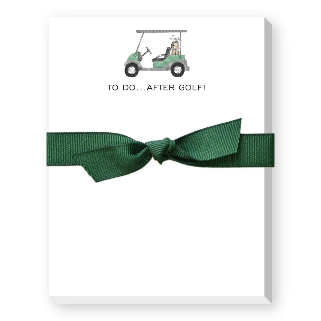 TO DO AFTER GOLF MINI NOTEPAD