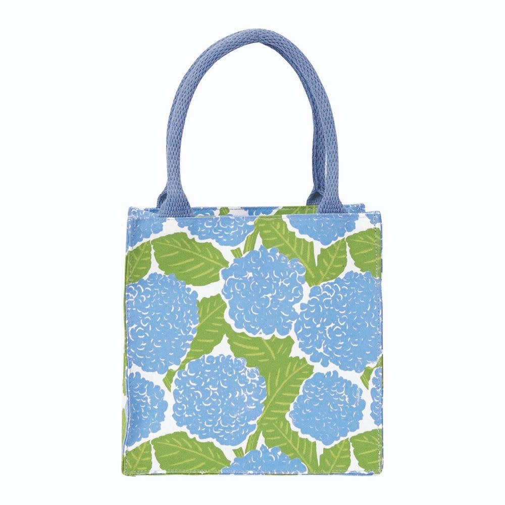 Blue Hydrangea Reusable Gift Bag