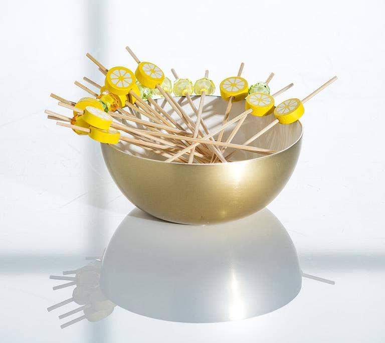 Lemons Cocktail Toothpicks