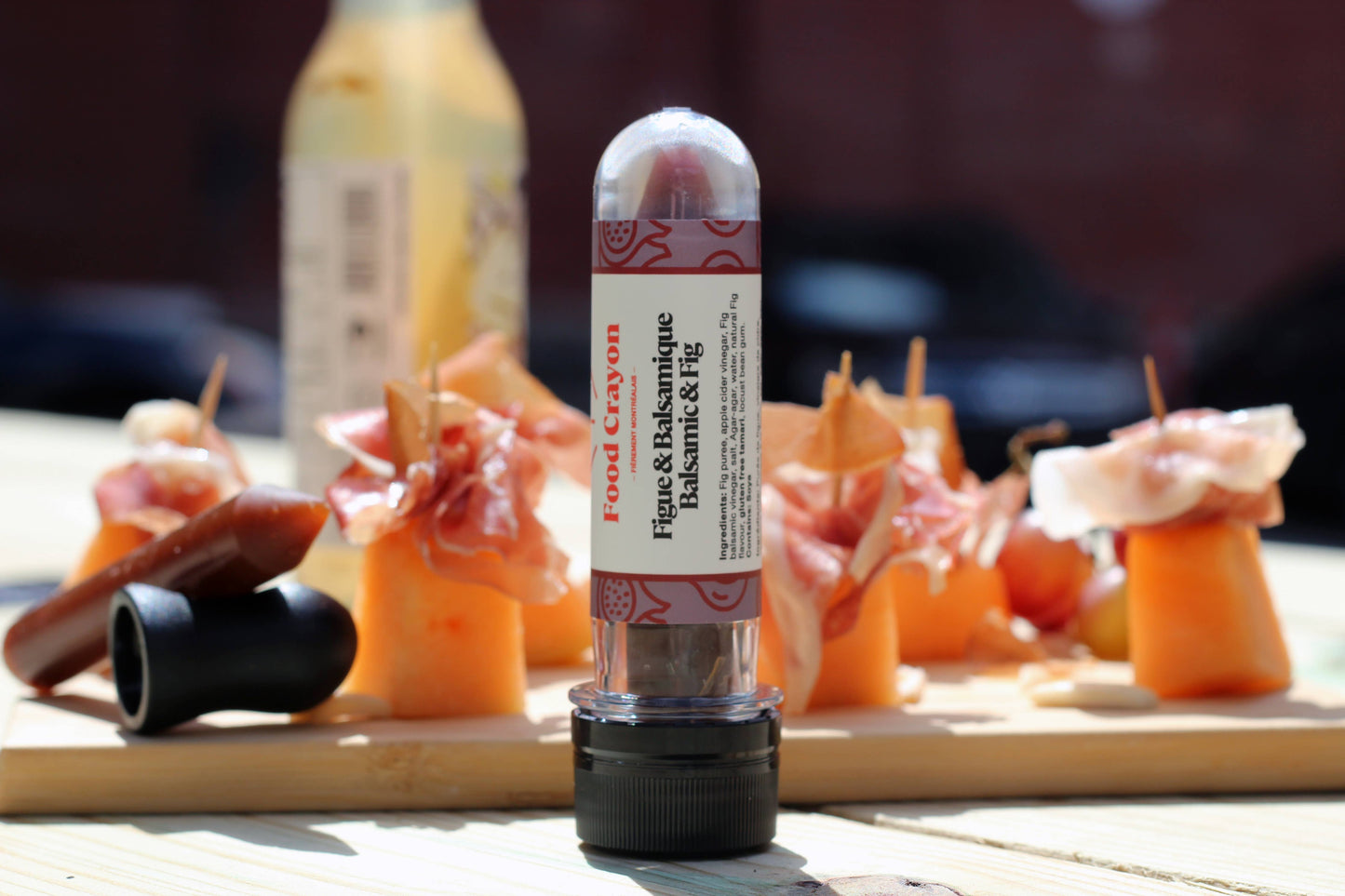 Food Crayon Seasonal - Fig, Carrot Orange Ginger, Tangerine