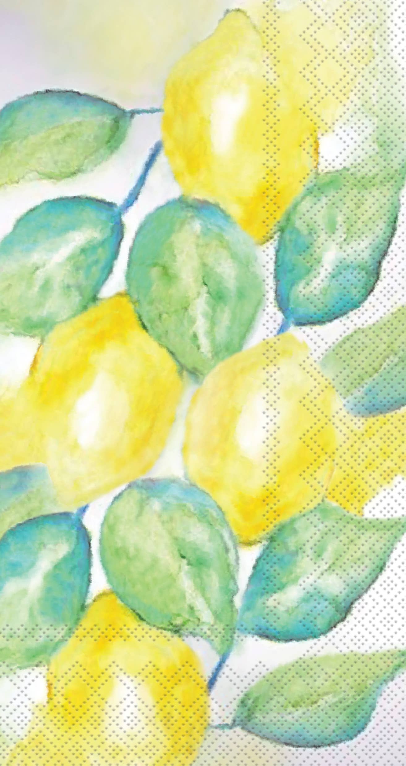 Paper Guest Towels 16 Ct Lemon Verbena Mangiacotti