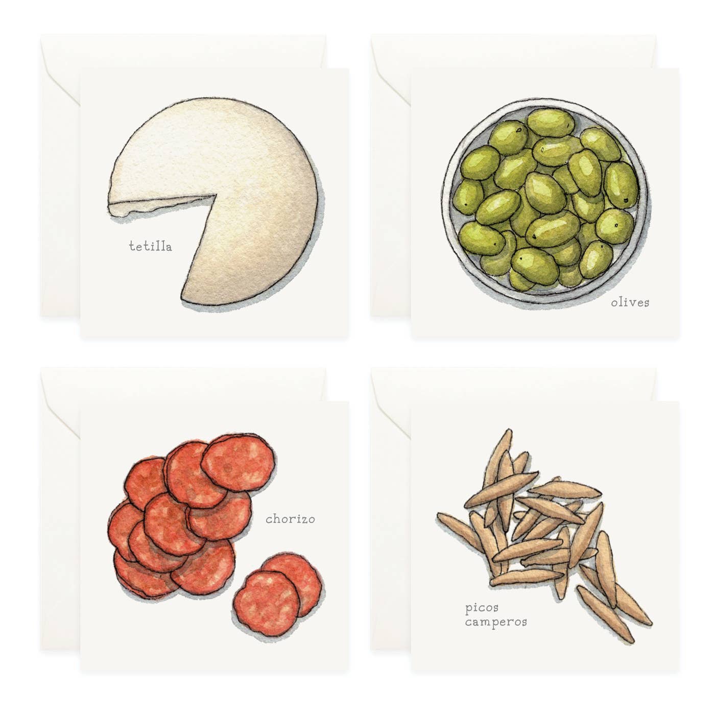 Mini Cards Set / Charcuterie Boards