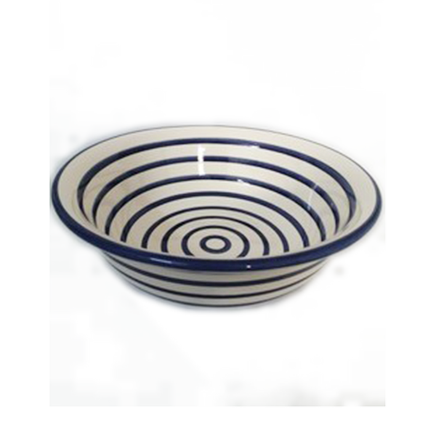 Deep Ceramic Salad Bowl