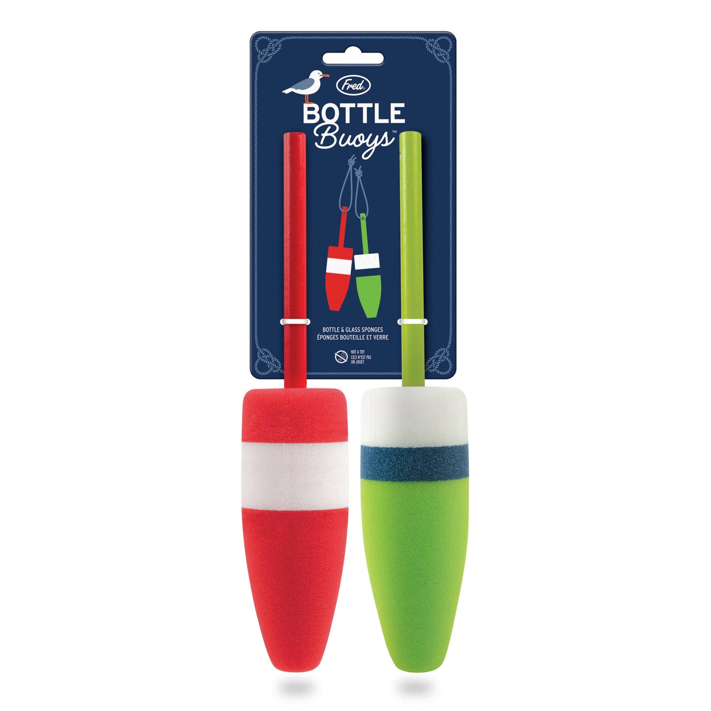 Sponges - Lobster Buoy Bottle Brushes