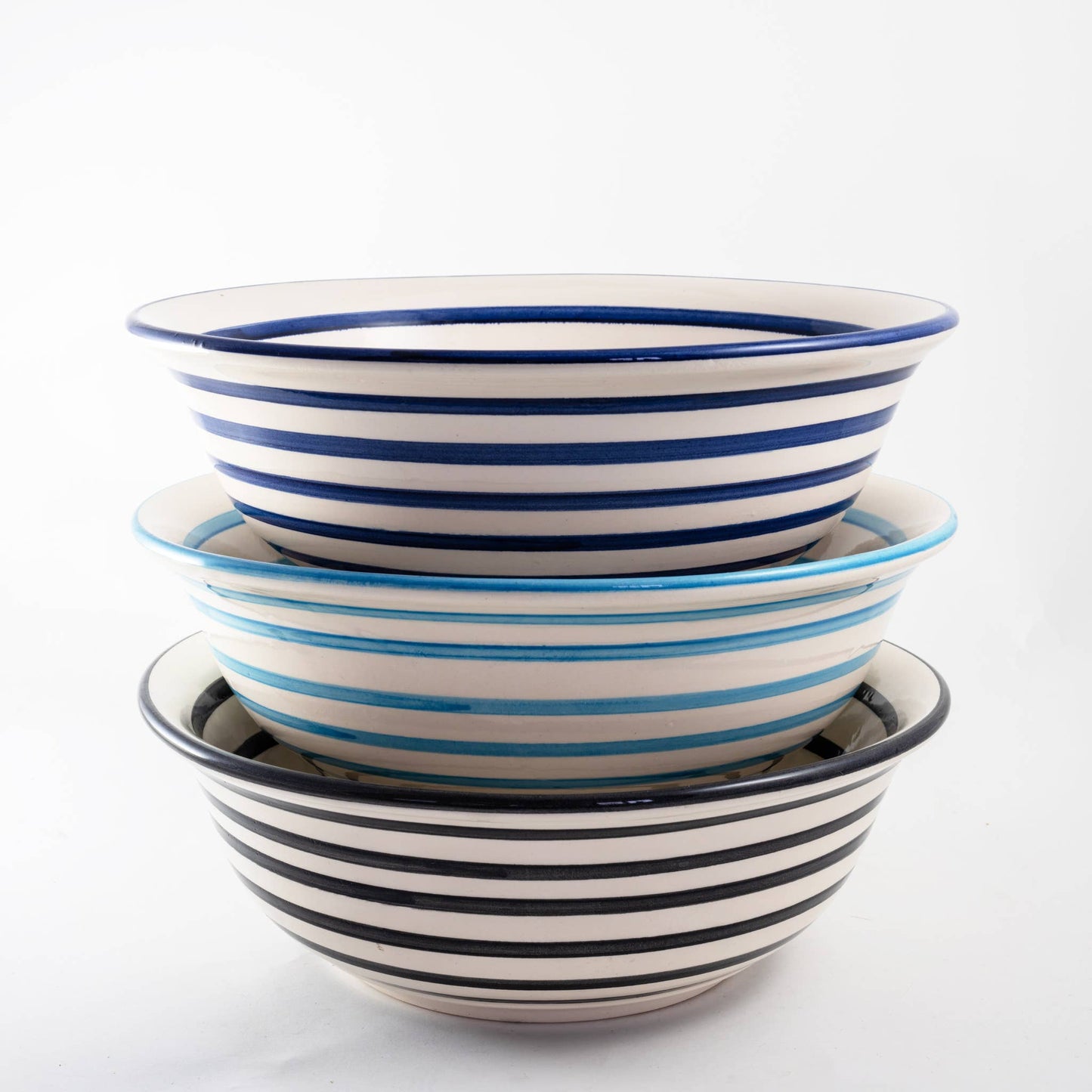 Deep Ceramic Salad Bowl