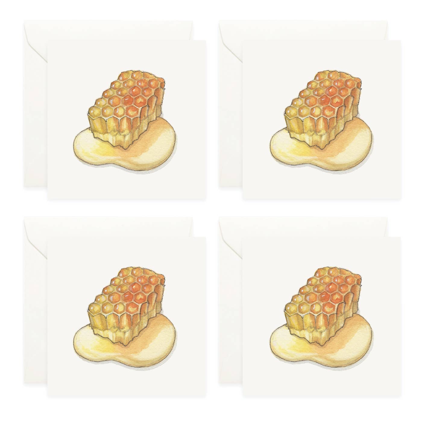 Mini Gift Card Set / Bees & Honey
