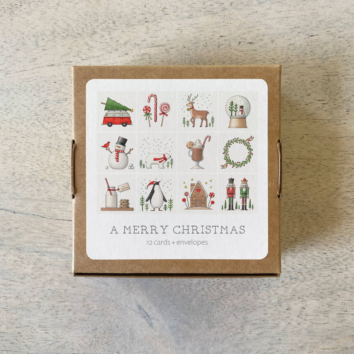 Mini Cards Set / A Merry X'mas